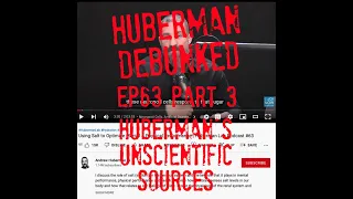 DEBUNKED (PART 3), Using Salt... | Huberman Lab Podcast #63 | HUBERMAN'S UNSCIENTIFIC SOURCES