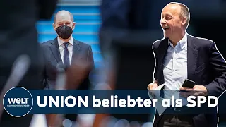 Aktuelle SONNTAGSFRAGE: UNION überholt SPD in Umfrage