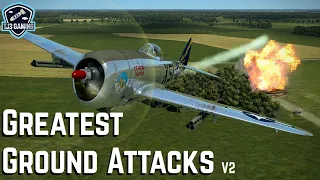 Greatest Ground Attack Highlights - Historical World War II Flight Simulator IL2 Sturmovik V2