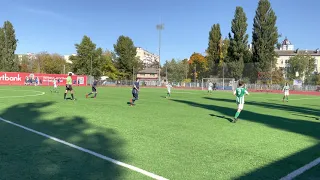 09.10.21, U-17, Чемпіонат України,Перша Ліга, 8 група, ДЮСШ-21:МФК Бровари 2:0, 1 тайм