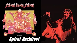 BLACK SABBATH  -  Spiral Architect (with lyrics + HD)