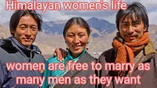 Himalayan woman | 1 Wife for 2 to 5 Husbands is the Key to Prosperity