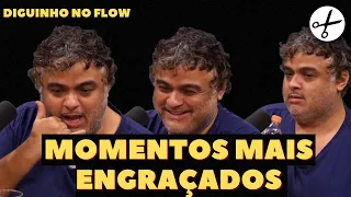 OS MOMENTOS MAIS ENGRAÇADOS DO DIGUINHO CORUJA NO FLOW