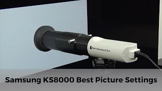 Samsung UE55KS8000 Best Calibrated Picture Settings