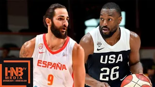 USA vs Spain - Full Game Highlights | August 16 | USA Basketball 2019