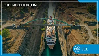 Canal de Corinto: El canal más profundo del mundo 😯⛴