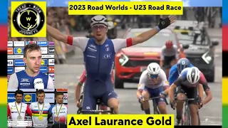 Axel Laurance Gold | 2023 Road Worlds - U23 Road Race