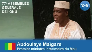 ONU: discours d’Abdoulaye Maïga, Premier ministre intérimaire du Mali