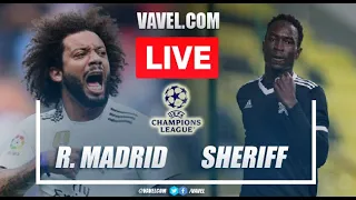 Real Madrid vs Sheriff LIVE Score Updates 0 0  09282021