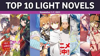 Top 10 Light Novels in Japan November 1-7 2021