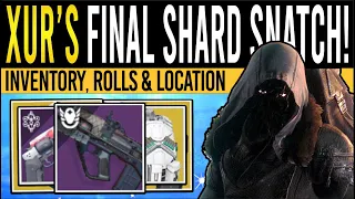 Destiny 2: XUR'S NEW WEAPONS & 70 STAT ARMOR! 31st May Xur Inventory | Armor, Loot & Location
