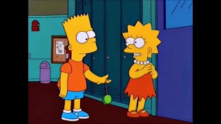 Lisa Cheats On Her Exam  - The Simpsons