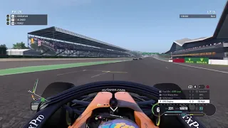 F1 2018 Alonso Silverstone Gameplay