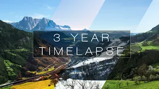 3 YEAR TIMELAPSE in the Dolomites