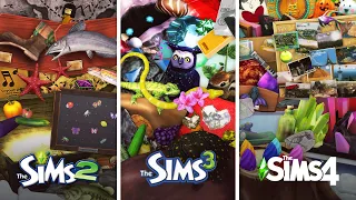 Коллекции в The Sims / Сравнение 3 частей