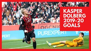 Kasper Dolberg | OGC Nice Goals | 2019-20