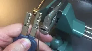 [259] Rav Bariach Locxis Pin-in-Pin Euro Profile Cylinder Picked and Gutted