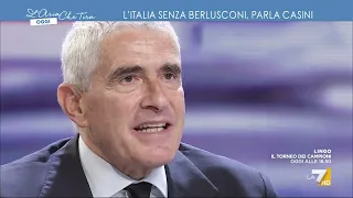 Casini: "L'eredità di Berlusconi se l'è già presa Meloni"