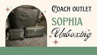 Coach Outlet Sophia Unboxing #unboxing #coachoutlet #sophie