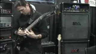 Chris Broderick ENGL booth NAMM 2007 random noodling