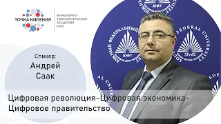 Цифровая революция-Цифровая экономика-Цифровое правительство.