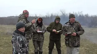 19.11.23 год испытания гончих Кантемировский район Воронежская область.