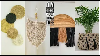 DIY ROOM DECOR BOHO DOLLAR TREE, NO GASTES MAS DINERO EN DECORACION Y HAZLO TU MISMA, AHORRA