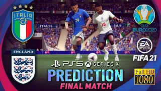 🔥 ITALY vs ENGLAND | FIFA 21-PS5 Predicts: Euro 2020 ● Final Match