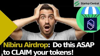 Nibiru AIRDROP: You need to this NOW to claim your tokens! | Time Sensitive