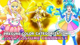 PRECURE COLORS - Checking out the 20th Costume Chronicle Book