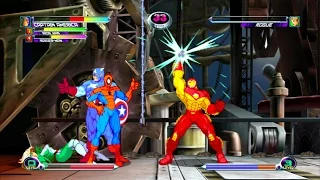 Marvel VS Capcom 2 - Spider-Man/Captain America/Iron Man - Expert Difficulty Playthrough