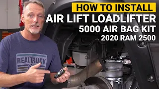 How to Install Air Lift LoadLifter 5000 Air Bag Kit on a 2020 Ram 2500