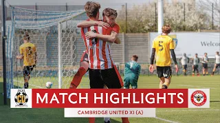 Match Highlights: Cambridge United XI 1 Brentford B 2