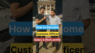 Salary and work profile of Customs Officer  #ssccgl #ssccgl2024