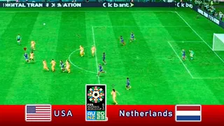 FIFA 23 | USA vs Netherlands | FIFA women's world cup 2023 | PC Gameplay