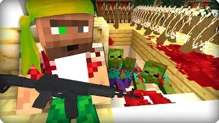 Дикий выживший мужик [ЧАСТЬ 5] Зомби апокалипсис в майнкрафт! - (Minecraft - Сериал)