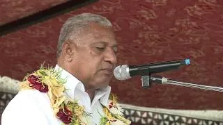 Fijian Prime Minister Voreqe Bainimarama commemorates Tilak Day Celebrations.