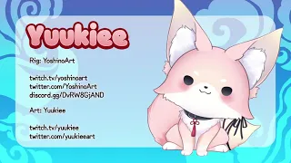 【VTuber Showcase】Yuukiee - Fox mascot model【Live2D】