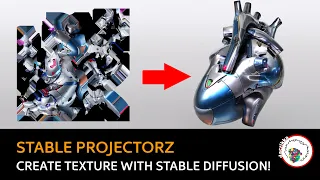 Stable Projectorz: how to create texture and UVmaps with the power of Ai!