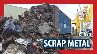 V-FLOOR Unloading Scrap Metal | KEITH Manufacturing Co.