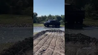 Brabus G 6x6 washing bottom in Talas.