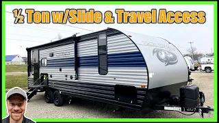 Travel Access w/Slide 28ft!! 2021 Grey Wolf 23MK Travel Trailer RV Review