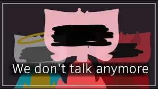 🍃🌂 We don't talk anymore [Meme] Piggy animation 🌂🍃