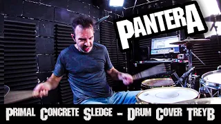 Pantera "Primal Concrete Sledge" Drum Cover-Trey B (HD)