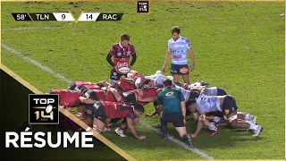 TOP 14 - Résumé RC Toulon-Racing 92: 14-31 - J12 - 2022-2023