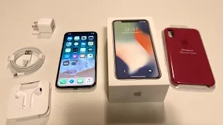 iPhone X Unboxing: Silver! (iPhone 10)