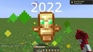 Minecraft pvp 2012 vs 2022