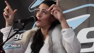 Kat Dahlia - "Tumbao" - Live Acoustic at Jammin' Z90