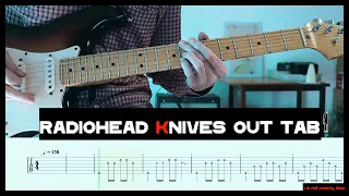 Radiohead Knives out Cover - Guitar Tab - Tutorial - Lesson