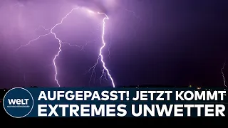 WETTER, 19. Mai 2022: Extremes Unwetter kommt! Hier drohen Gewitter, Hagel, Sturm und Starkregen